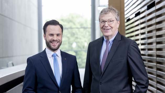 Marius Berlemann (links) und Erhard Wienkamp (rechts) - Quelle: Messe Dsseldorf/Andreas Wiese 